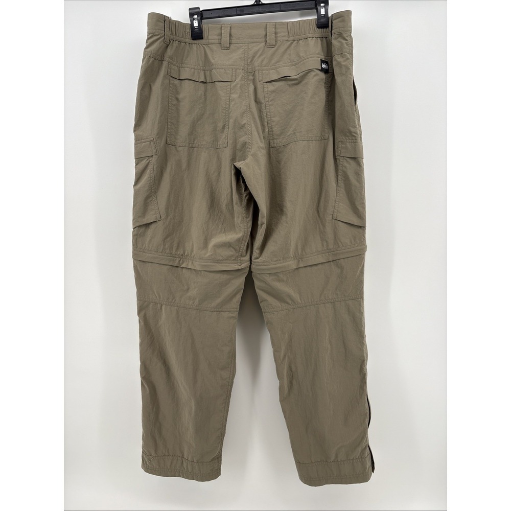 REI Co-op Pants Mens 40x34L‎ Gray Relaxed Fit Hiking Cargo Zip Pockets Quick Dry - Picture 4 of 6